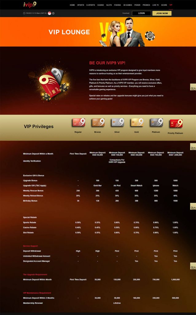 IVIP9 | Where Your Gaming Experiences Are Fulfilled 16 iVIP9 VIP