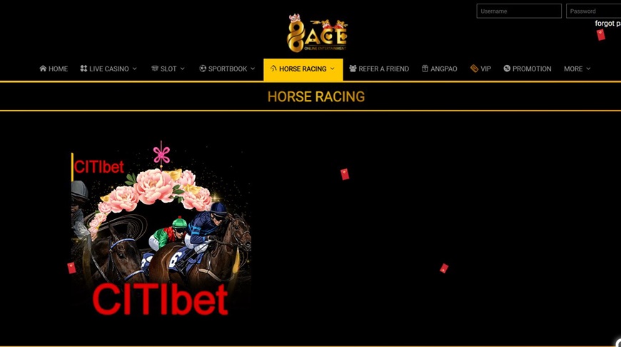96ACE - Ultimate Review About This Paradise Of Online Betting 5 Horse racing