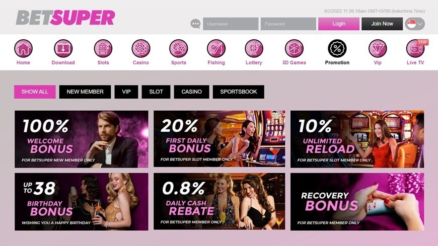 betsuper casino