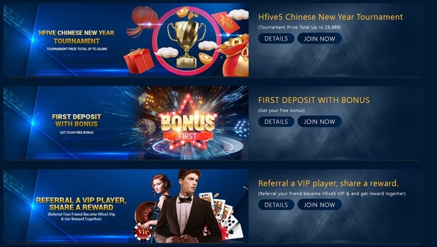HFIVE5 | Why It Deserves One Of The Best Singapore Online Casinos 2024 8 Promotions