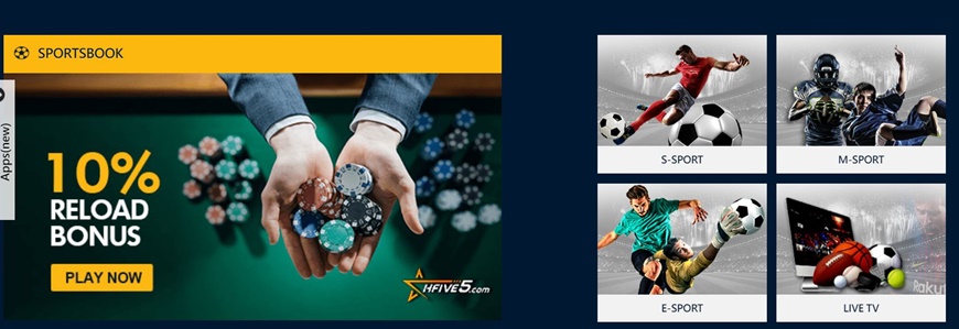 Has 2 sports betting platforms