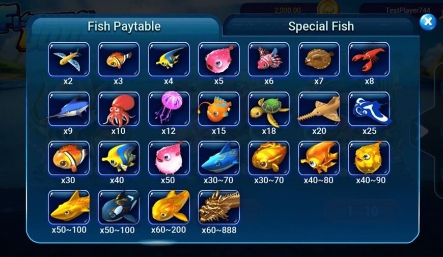 25 sea creatures