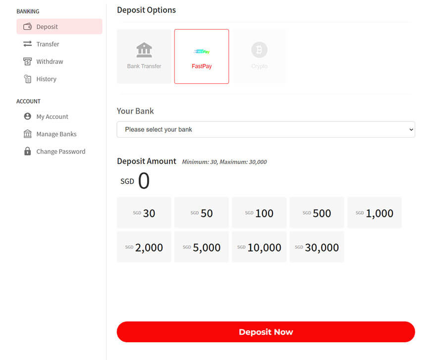 Deposit Asiabet33