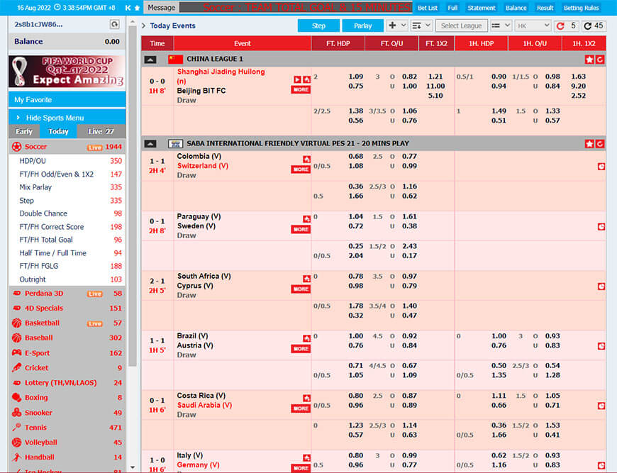 Sports Betting JW8