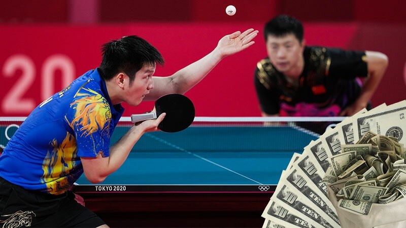 Betting strategies for table tennis