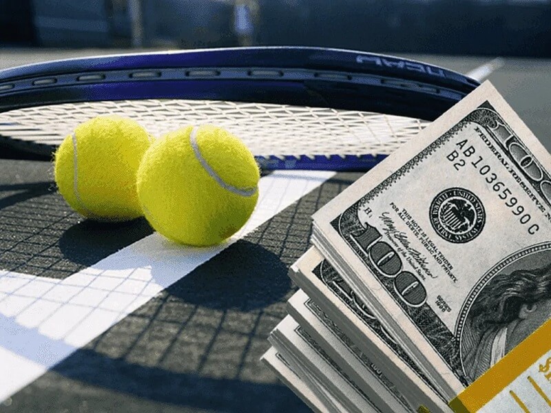 Where is tennis betting played?