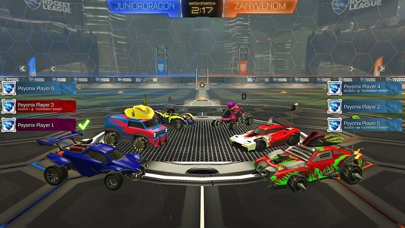 Rocket League tournaments are usually held